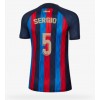 Damen Fußballbekleidung Barcelona Sergio Busquets #5 Heimtrikot 2022-23 Kurzarm